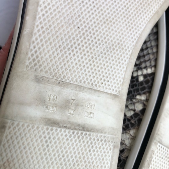 James chan pointy toe slip on Python sneakers - Picture 14 of 15